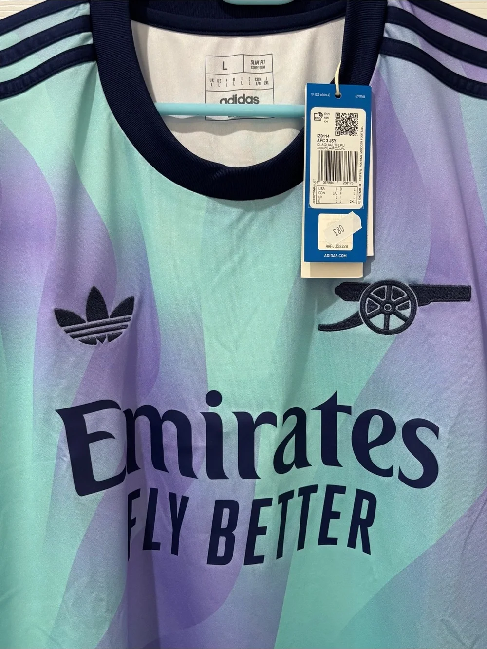 Arsenal 24/25 3rd Jersey size L